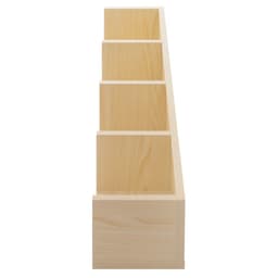 image-95Lx17Wx16.5H cm Multi-Media Storage Wooden Shelf