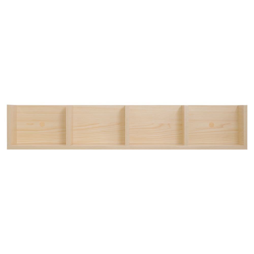 image-95Lx17Wx16.5H cm Multi-Media Storage Wooden Shelf