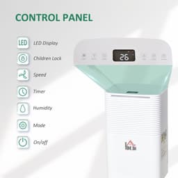image-10L/Day 2000ML Portable Quiet Dehumidifier Home Laundry Room Electric Moisture