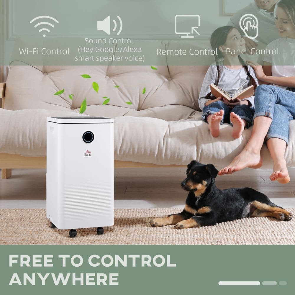 image-10L/Day 2500ML Portable Quiet Dehumidifier Home Laundry Room Electric Moisture
