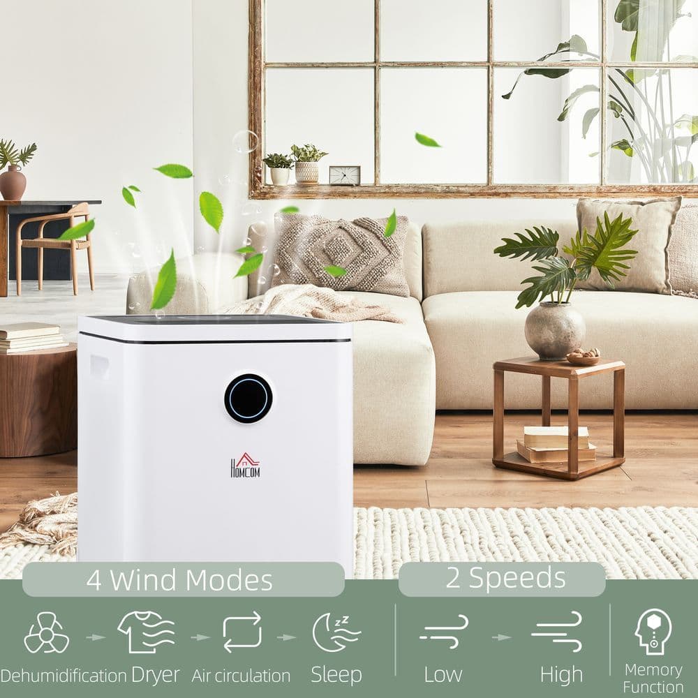 image-10L/Day 2500ML Portable Quiet Dehumidifier Home Laundry Room Electric Moisture