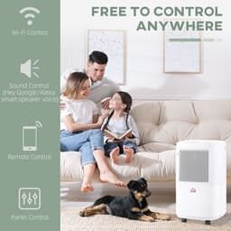 image-10L/Day 2200ML Portable Quiet Dehumidifier Home Laundry Room Electric Moisture