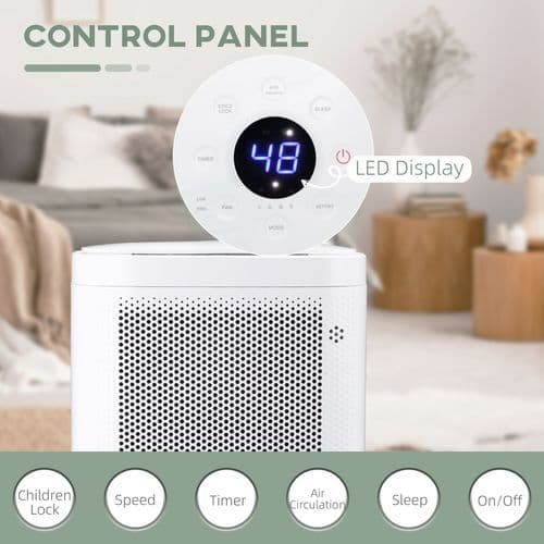 image-10L/Day 2200ML Portable Quiet Dehumidifier Home Laundry Room Electric Moisture