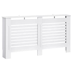image-MDF Radiator Cover, 152 cm L-White
