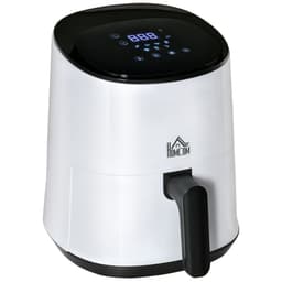 image-Digital Air Fryer, 1300W 2.5L Rapid Air Circulation, Timer and Nonstick White