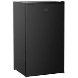 image-91L Freestanding Under Counter Fridge with Chiller Box Reversible Door Black