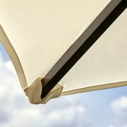 image-Outdoor Gazebo for Garden Party Tent, Wedding Canopy Pavilion Cream-white