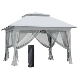 image-3.6 x 3m Foldable Pop-up Party Steel Frame Oxford w/ Roller Bag