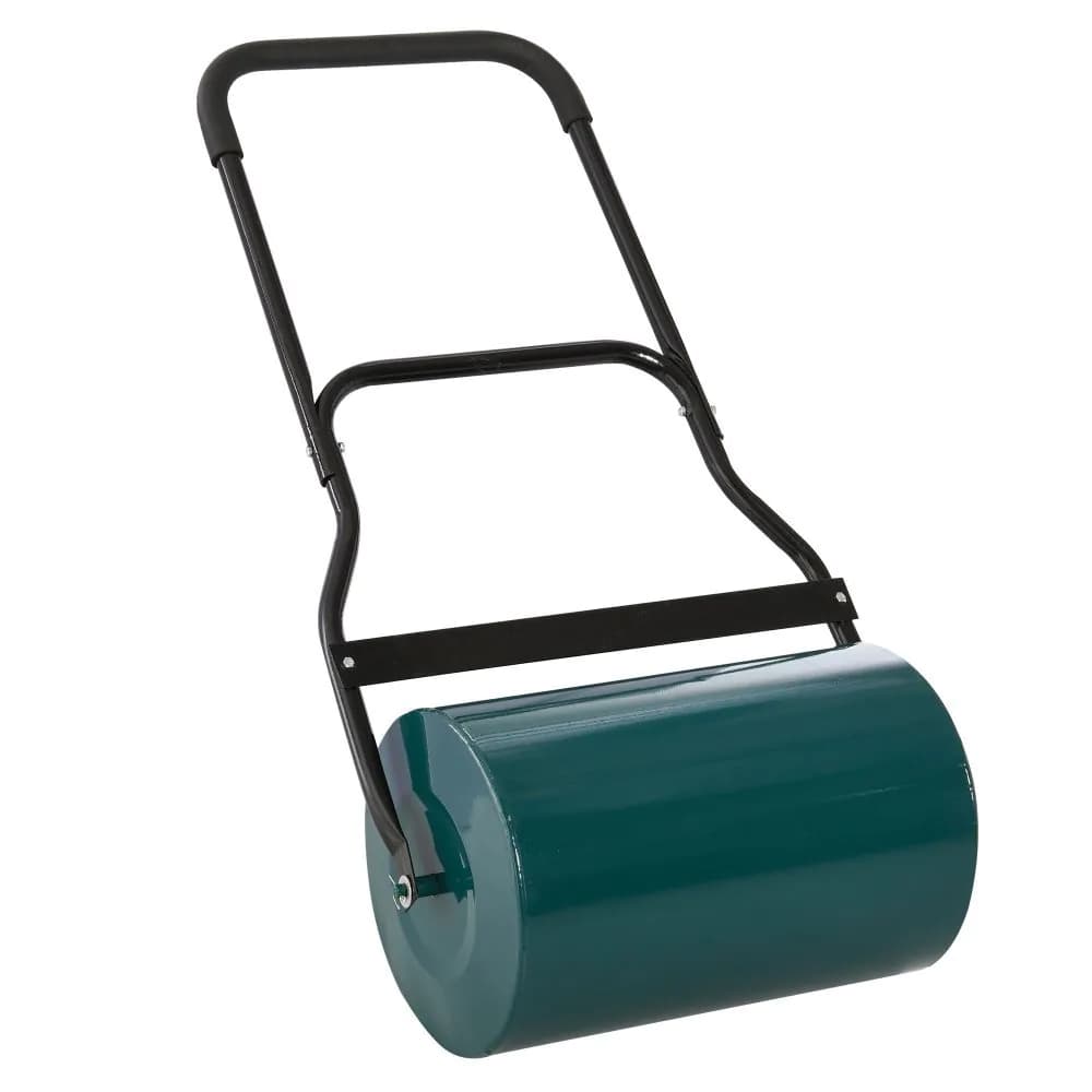 image-Steel Lawn Grass Roller 50L cm-Green