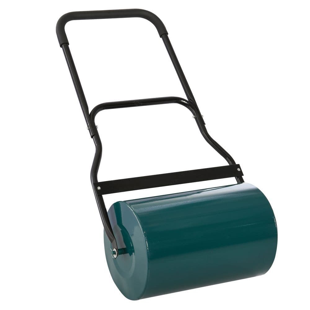 image-Steel Lawn Grass Roller 50L cm-Green