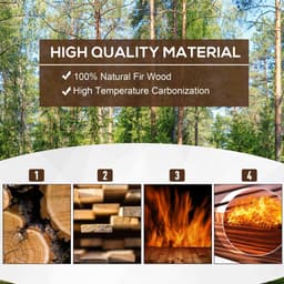 image-Fir Plant PotFlower Bed Wooden 4 Feet 100Lx 40Wx40H cm