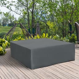 image-205x192cm Garden Furniture Cover Water UV Resistant Oxford Fabric Grey