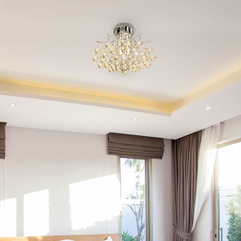 image-Modern K9 Crystal Ceiling Lighting Chandelier Mordern Style Pendant Light