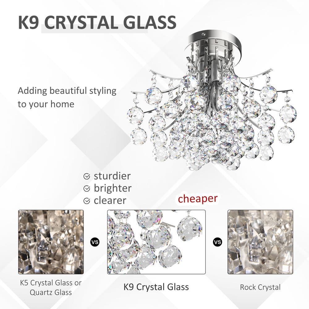 image-Modern K9 Crystal Ceiling Lighting Chandelier Mordern Style Pendant Light