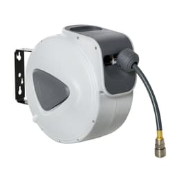 image-Retractable Air Hose Reel 10m+90cm Hose Diameter 3/8" 9.5mm Hose Connector 1/4"