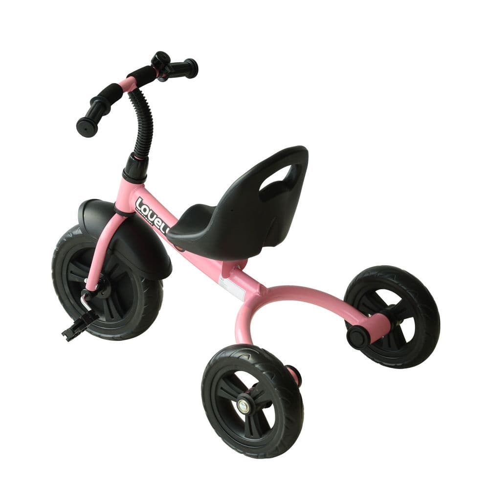 image-Baby Kids Children Toddler Tricycle Ride on Trike W/ 3 Wheels Pink HOMCOM