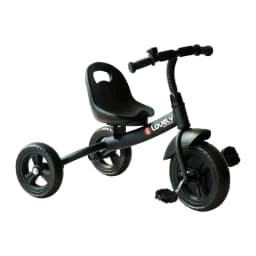 image-Baby Kids Children Toddler Tricycle Ride on Trike W/ 3 Wheels Black HOMCOM