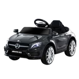 image-6V Licensed Mercedes Benz Kids Ride On Car W/ Remote Light Music Black