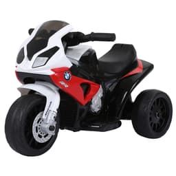 image-Electric Kids Ride on Motorcycle BMW Liscensed w/ Headlights Music Red