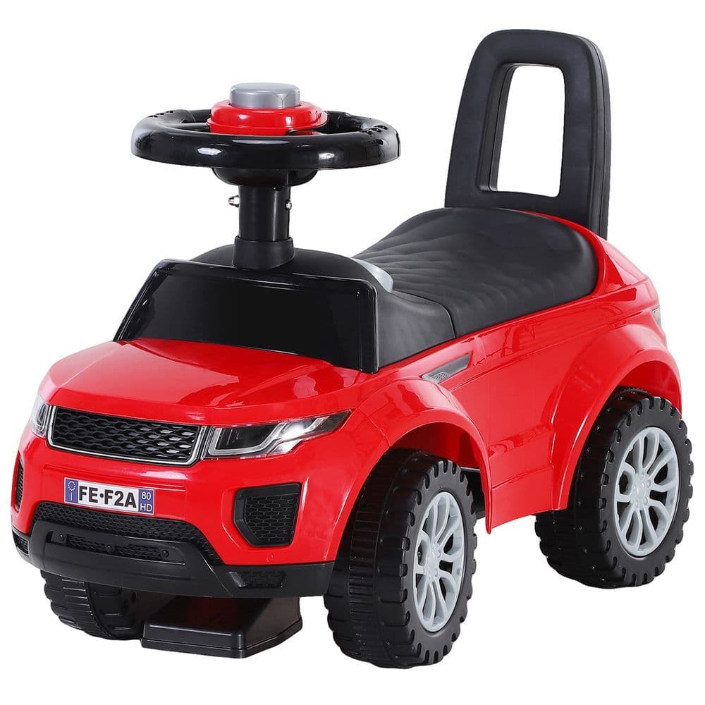 image-3-in-1 Ride On Car Foot To Floor Slider Toddler w/ Horn Steering Red