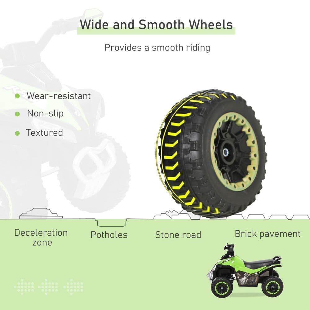 image-4 Wheel Quad Toddler Ride on Car Foot-to-Floor Sliding Walking Car