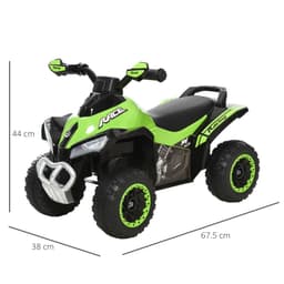 image-4 Wheel Quad Toddler Ride on Car Foot-to-Floor Sliding Walking Car