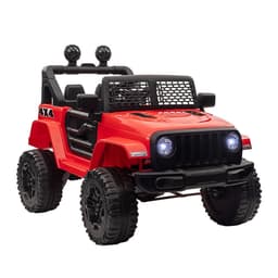 image-12V Kids Electric Ride On Car Truck Off-road Toy W/ Remote Control Red