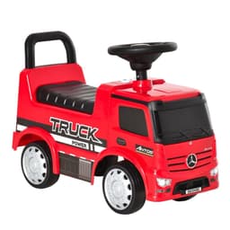 image-3-in-1 Ride On Car Kids Mercedes Truck Storage for 12 - 36 Months Red