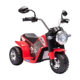image-Kids 6V Electric Motorcycle Ride-On Toy Battery 18 - 36 Months Red HOMCOM