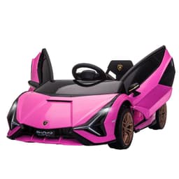 image-Lamborghini SIAN 12V Kids Electric Ride On Car Toy w/ Remote Control HOMCOM