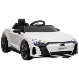 image-Audi RS e-tron GT Licensed 12V Kids Electric Ride on W/ Remote, White