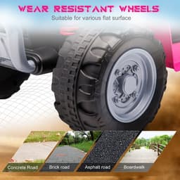 image-Honda Licensed Kids Electric Quad Bike 6V ATV Ride On 1.5-3 Years Pink