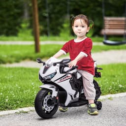 image-Honda Licensed 6V Kids Electric Motorbike Ride On Car for 3-5 Years HOMCOM
