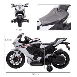 image-Honda Licensed 6V Kids Electric Motorbike Ride On Car for 3-5 Years HOMCOM