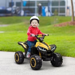 image-HOMCOM 12V Electric Quad Bikes for Kids Ride On Car ATV Toy for 3-5 Years
