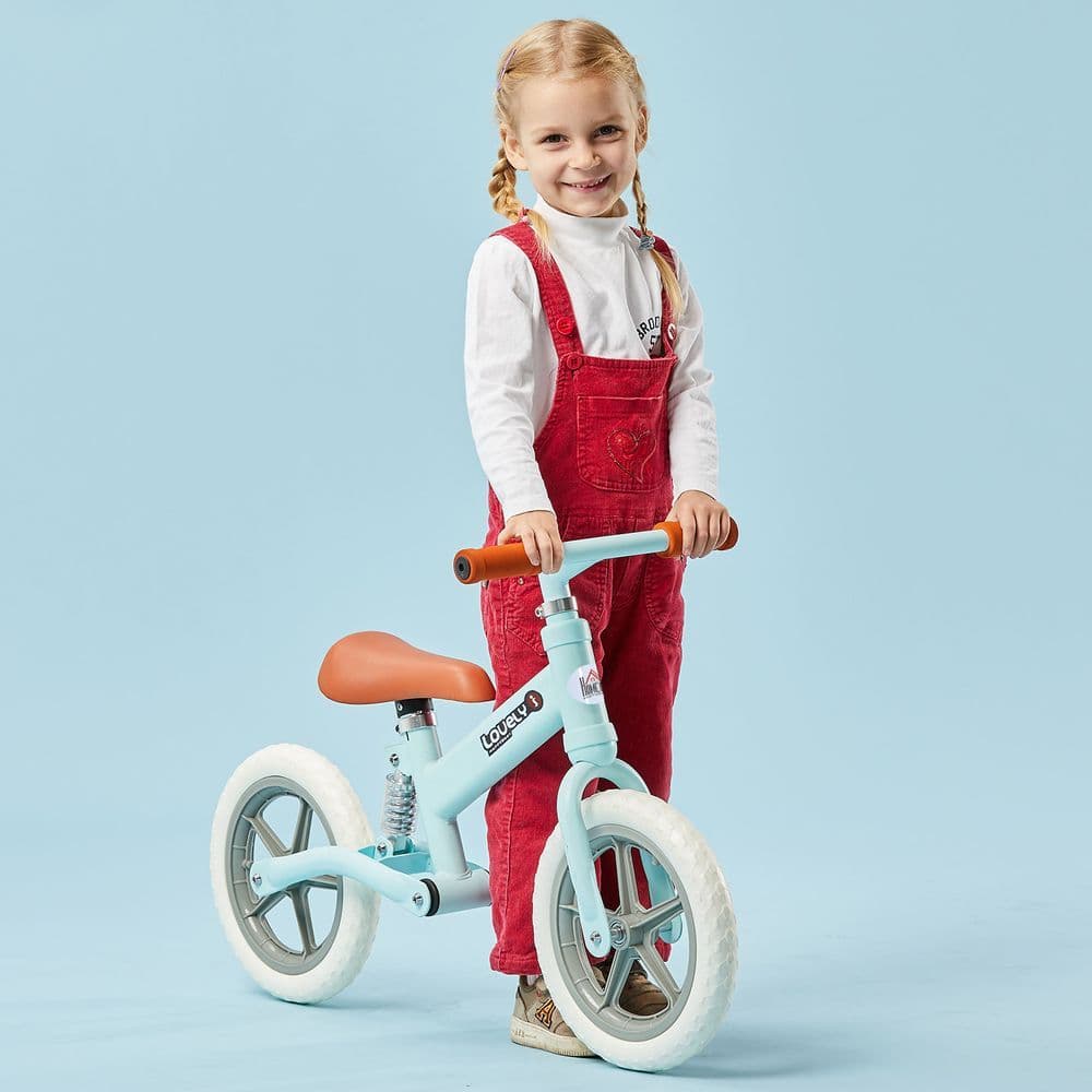 image-Kid Balance Bike ChildrenBicycle Adjustable Seat 2-5 Years No Pedal HOMCOM
