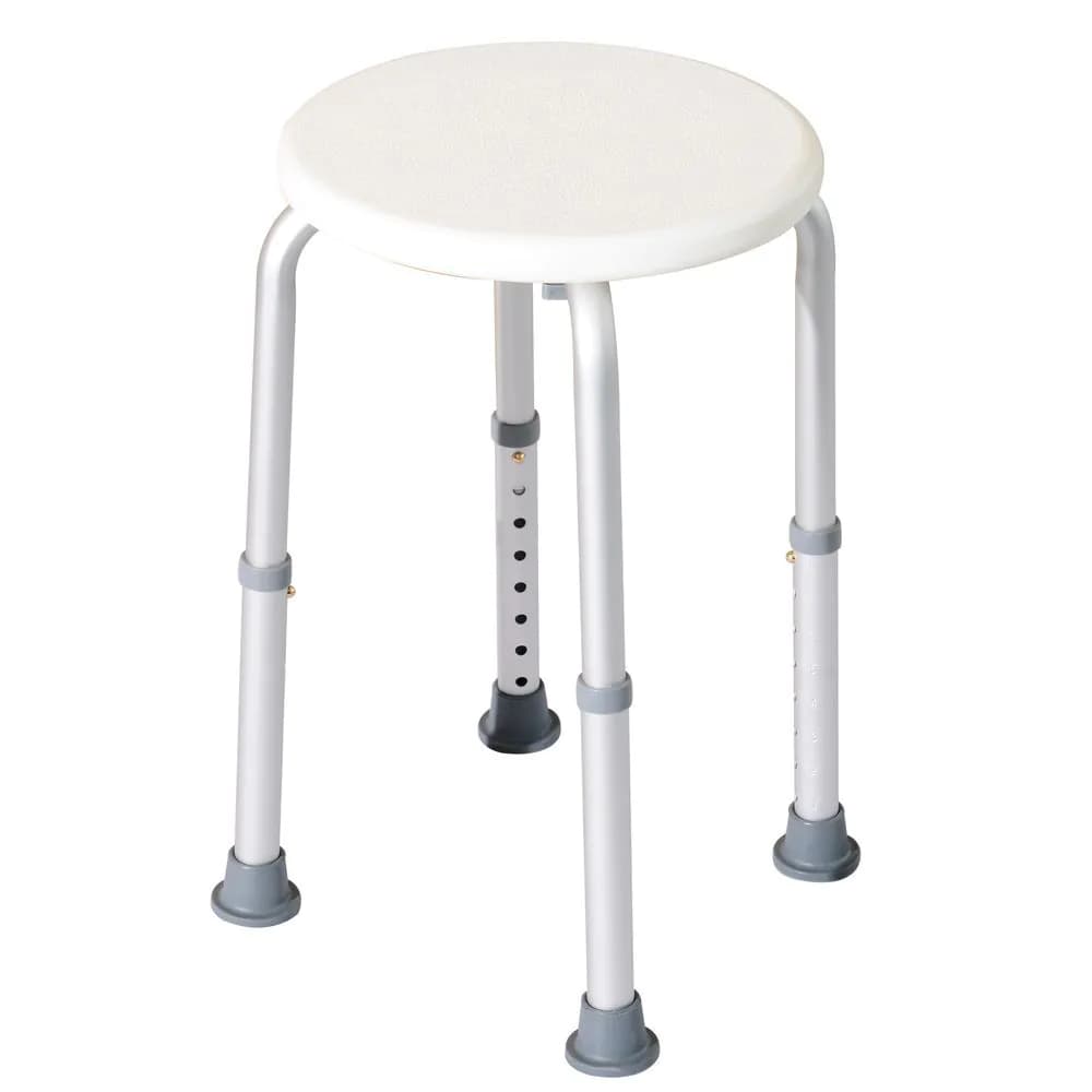 image-Bath Chair Shower Seat Safety Bathroom Elderly Aids Adjustable Position HOMCOM