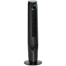 image-Quiet Air Cooler, Home Evaporative Ice Cooling Tower Fan Bedroom, Black