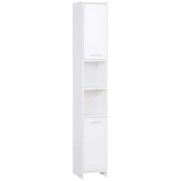 image-Storage Cabinet For Bathroom Bedroom Freestanding Door Cupboard&Shelves