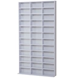 image-HOMCOM CD DVD Media Storage Shelves Display Shelf Racks Wooden Frame White