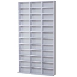image-HOMCOM CD DVD Media Storage Shelves Display Shelf Racks Wooden Frame White