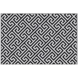 image-121x182cm Reversible Outdoor Rug Portable Plastic Straw RV Outsunny