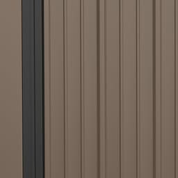 image-Outdoor Storage Shed Steel Garden Shed w/ Lockable Door for Backyard Outsunny