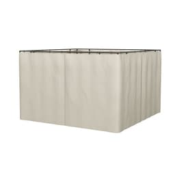 image-4 Pack Gazebo Replacement Sidewalls Privacy Panel for 3 x 4m Gazebo Outsunny