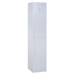 image-1.8m Locker Office Cabinet Storage Cold Rolled Steel Storage Shelves Vinsetto