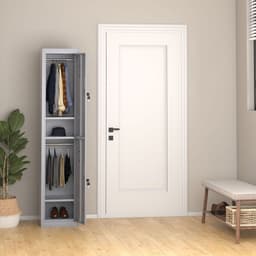 image-1.8m Locker Office Cabinet Storage Cold Rolled Steel Storage Shelves Vinsetto