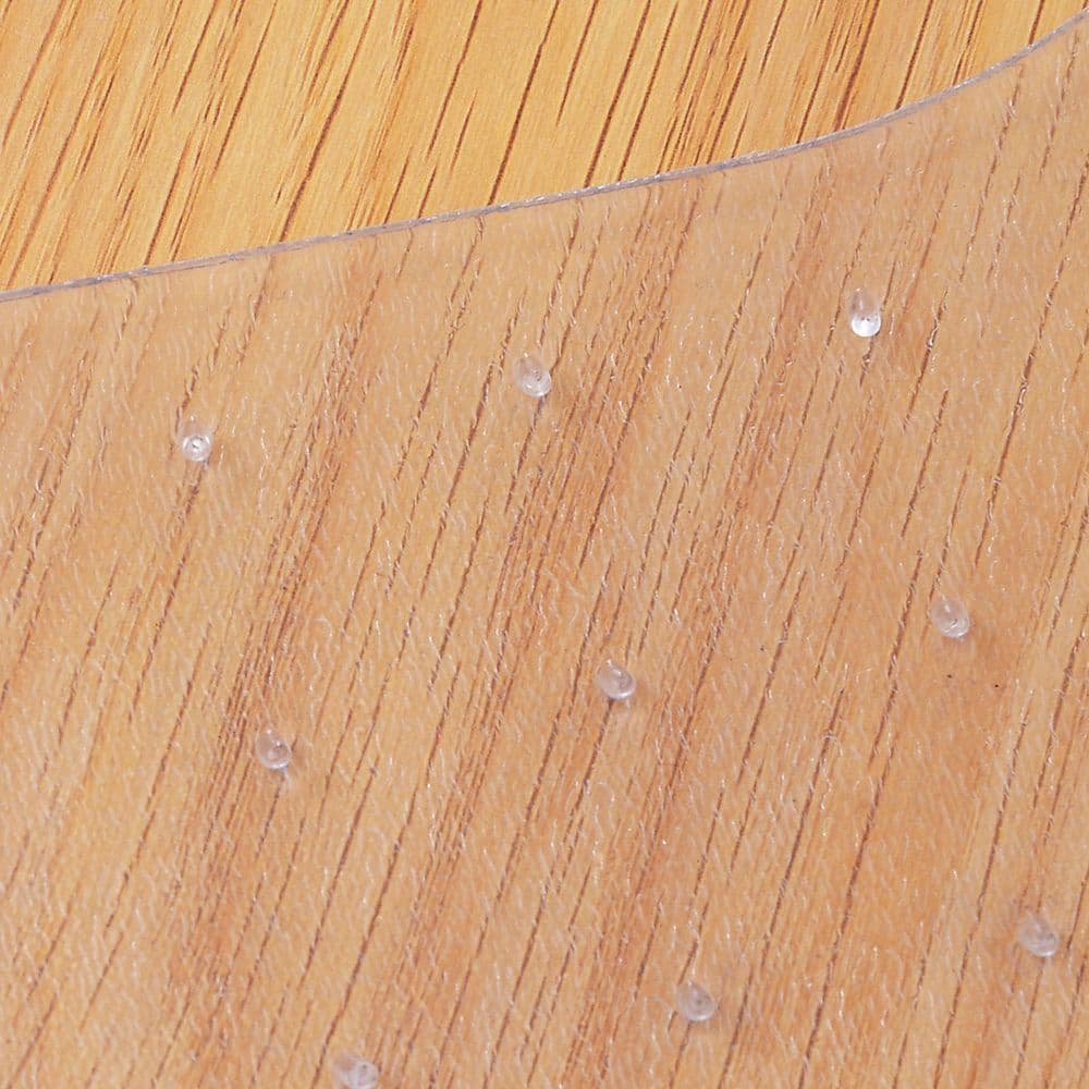 image-Office Carpet Protector Chair Mat Spike Non Slip Chairmat Frosted HOMCOM