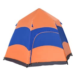 image-4 Person Pop Up Tent Camping Festival Hiking Shelter Family Portable Outsunny