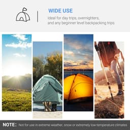 image-3 Man Camping Tent w/ 2 Rooms Porch Vents Rainfly Weather-Resistant Outsunny