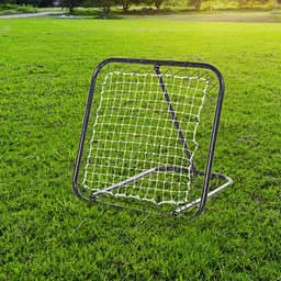 image-Angle Adjustable Rebounder Net Goal Training Set Football, Baseball HOMCOM